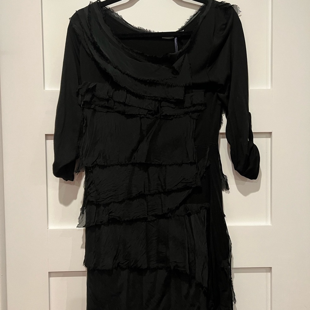 Tempo Paris black dress size small- Brand new with tags